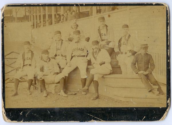 1889 Spalding Chicago Baseball Tourists